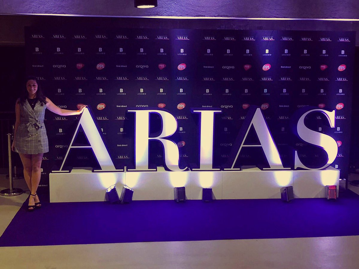 Delighted to collect my 30 Under 30 award at the #ARIAS18 this week! #RWRA30