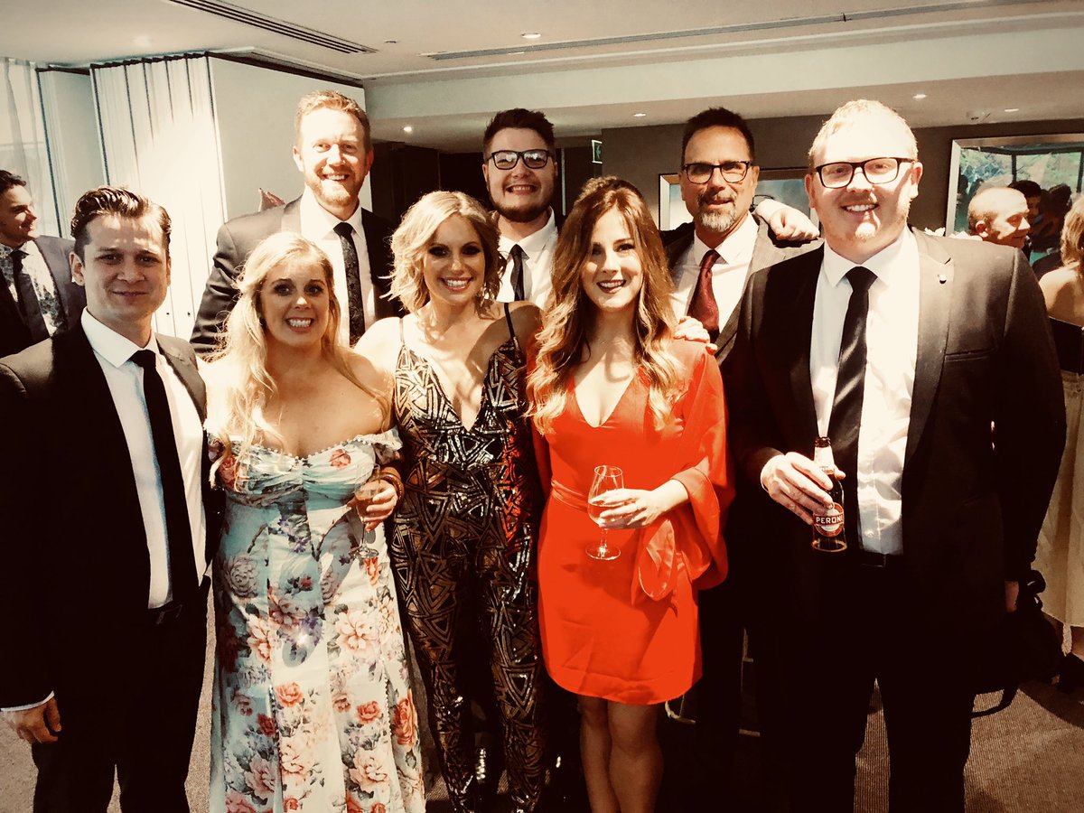 krockGM's tweet photo. Team Geelong ready to ‘represent’ at the Australian Commercial Radio Awards. Eight nominations 🤞🏻@KrockFootball @krock955 @GeelongChamber @Comm4Geelong @ComRadioAU #acras2018 https://t.co/vk7YbwENuT