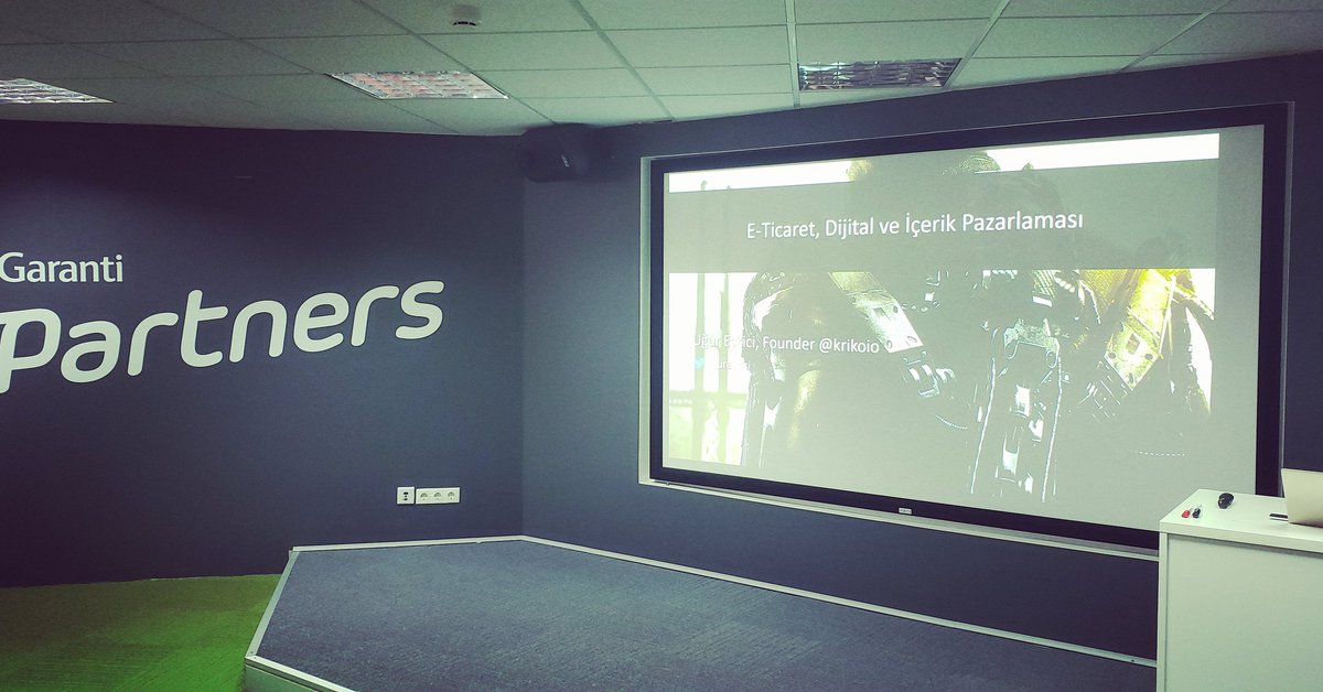 krikoio's tweet photo. Bugün @Pazarlamasyon 'un düzenlediği "Digital Excellence Program" kapsamında e-ticaret, dijital ve içerik pazarlaması konuşacağız 🤗🤩👨💻💪 #digital #ecommerce #contentmarketing #seo #garantipartners #pazarlamasyon https://t.co/3MucaIPqyD
