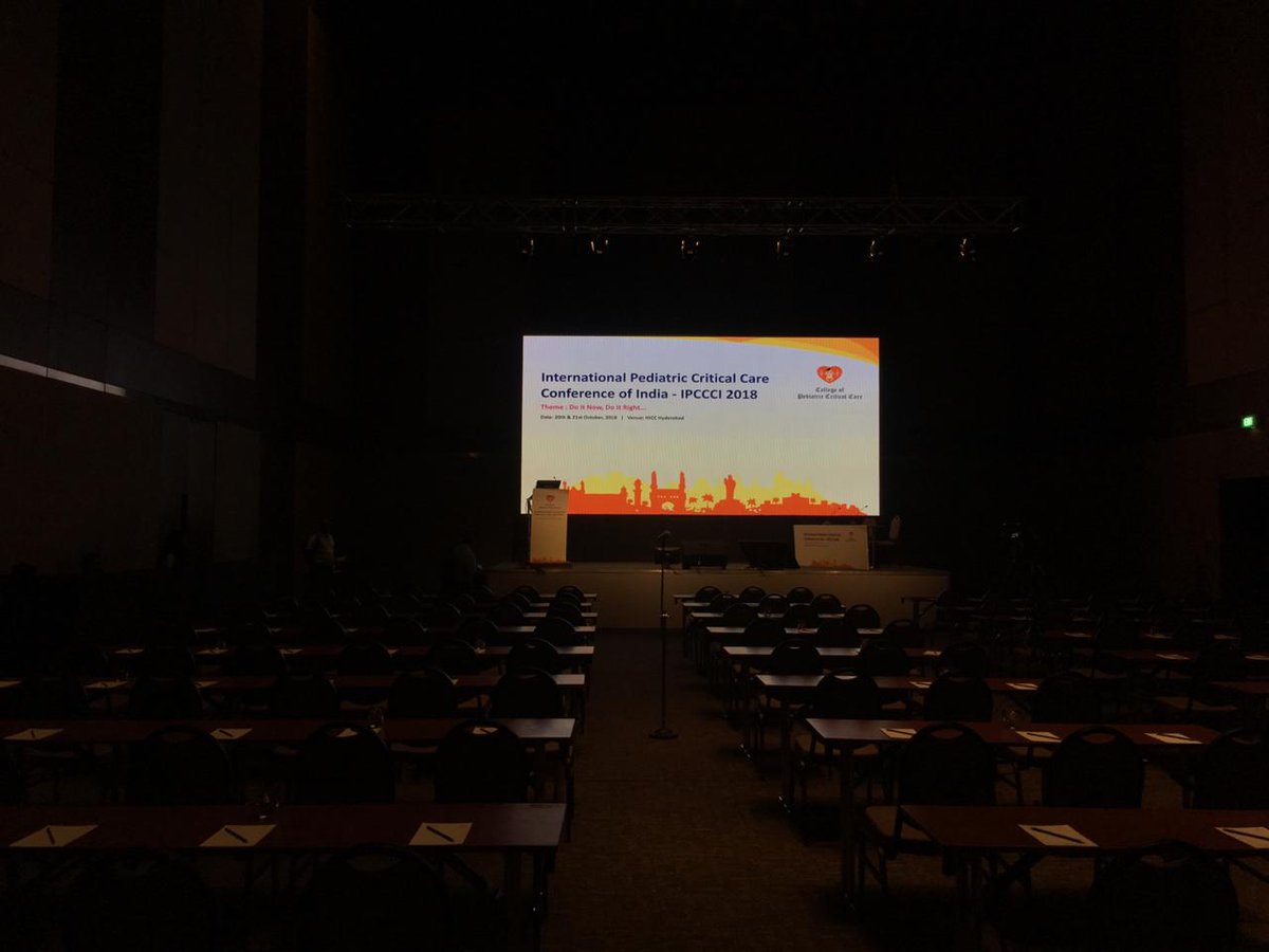 highbrowav's tweet photo. Highbrow is glad to be AV partners to the 1st International Pediatric Critical Care Conference of India - IPCCCI 2018 being conducted from Oct 20th - 23rd at HICC, Hyderabad.

#HighbrowAV #IPCCCI #HICC #AVPartners
#1st_International_pediatric_Critical_Care_Conference_India https://t.co/us2SMYhJGV