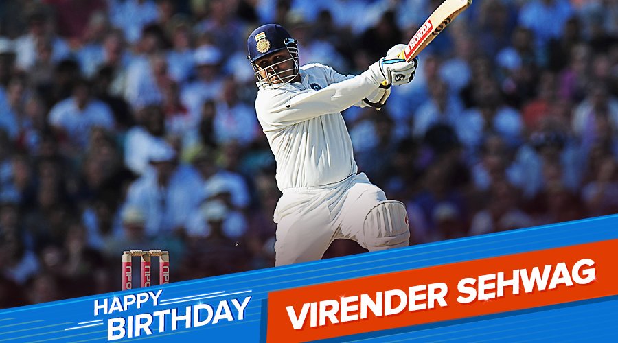 Happy Birthday Virender Sehwag Sir           