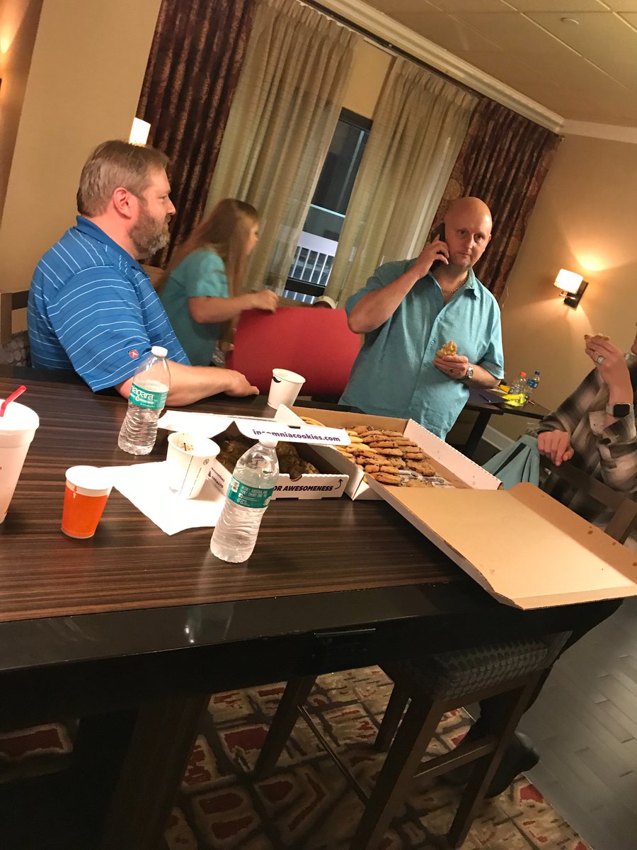 EagleHSRobotics's tweet image. Late night, insomnia cookies, and team fun! @msbestrobotics @BESTRobotics @insomniacookies #MSBESTRobotics #BESTRobotics25years #Thanks2BESTrobotics