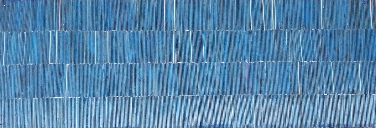 ELBF2010's tweet image. Kate Hunt and David Webster have created an Art installation in the Purfleet Hide @ #RSPBRainham using plastic foreshore rubbish from the Thames... this panel is just cotton but stalks... who on earth flushes cotton buds?? @RSPBUrban @RSPBintheEast @RSPBEssex @Natures_Voice