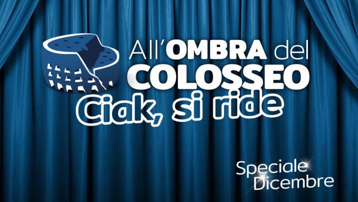All’Ombra del Colosseo va a teatro! Quest’anno abbiamo organizzato una speciale edizione invernale. Il nuovissimo Teatro Ciak di Via Cassia 698 ospiterà delle esclusive serate prenatalizie firmate "All’Ombra del Colosseo". Seguici su allombradelcolosseo.it