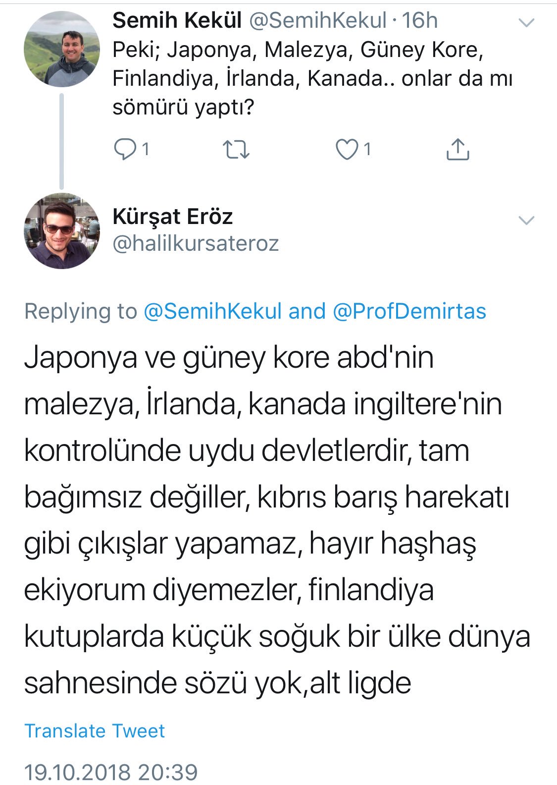 Özgür Demirtaş on Twitter: "Ben ülkeler Demokrasi-Adalet ...