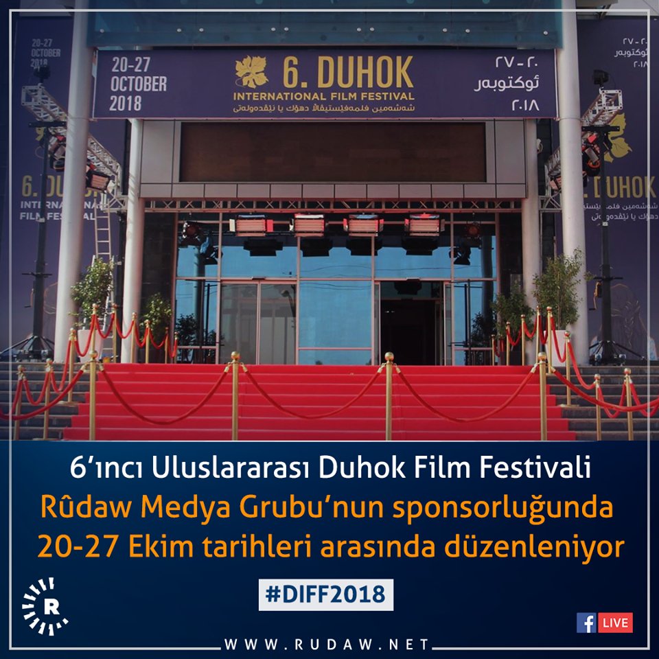 RudawTurkce's tweet image. Festivalin açılışı #Kürt yönetmen Sehim Ömer Xelife’nin ilk uzun metrajlı filmi olan “#Zagros” ile başlayacak

#DIFF2018 #Duhok #Rûdaw