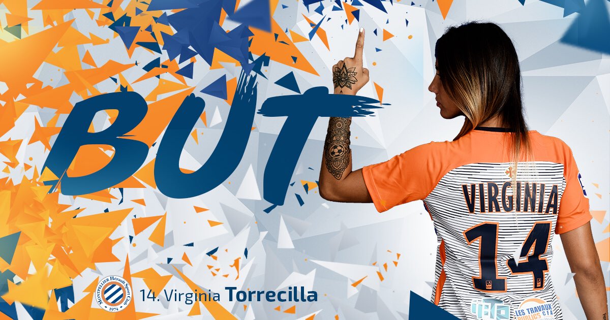 MontpellierHSC's tweet photo. BUUUUUUUT après un magnifique centre de @MarionTorrent , @VirginiiiaTr croise bien sa tête 😎

⚽️ 4-0
⏰ 22’
⚡️#MHSCFCM

#OctobreRose 🎀
#FémininesMHSC 🔶🔷 https://t.co/o4VyHCb3zi