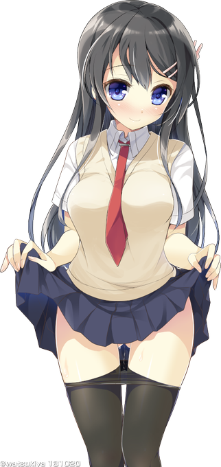 黒タイツ バニーガール先輩🐰🐰
#桜島麻衣
#青ブタ
#青春ブタ野郎はバニーガール先輩の夢を見ない 