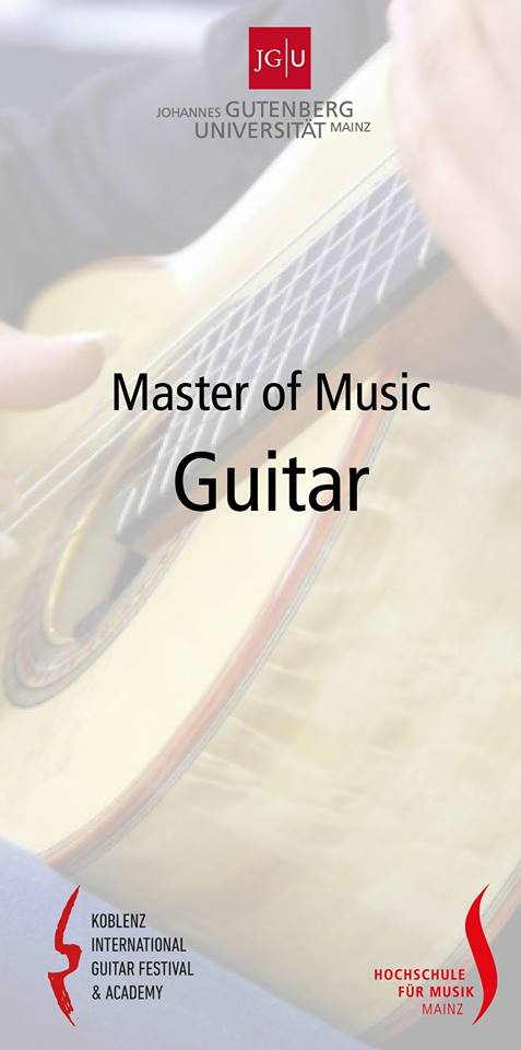 OKT 22.
Gitarrenabend
Öffentlich · Gastgeber: Koblenz International Guitar Festival