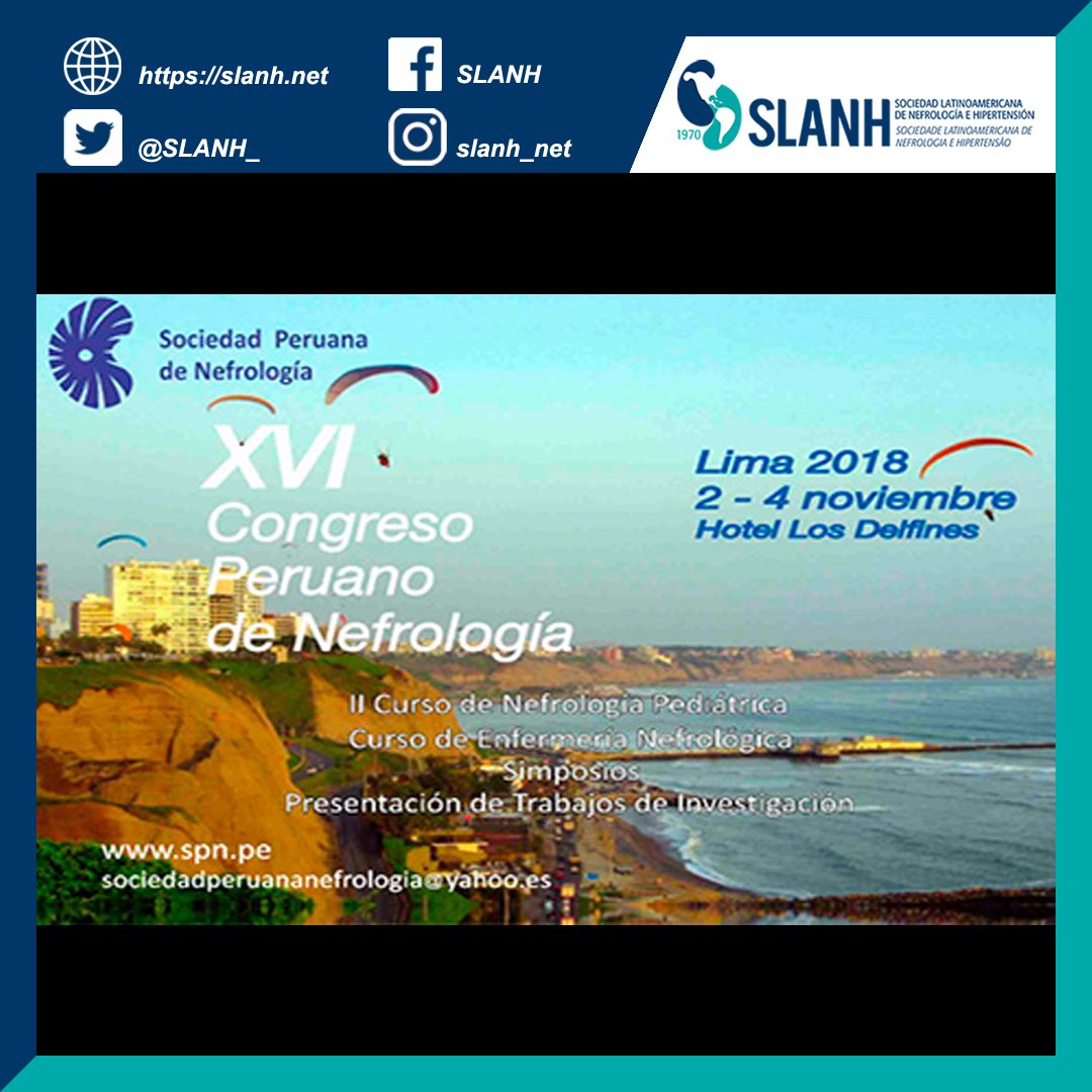 SLANH_'s tweet photo. La hermosa nación de Perú🇵🇪te espera del 2 al 4 de noviembre en este importante congreso. Ven y amplía tus conocimientos.
#venaperu
#soynefrologo
#soyslanh https://t.co/f4jFFCYapO