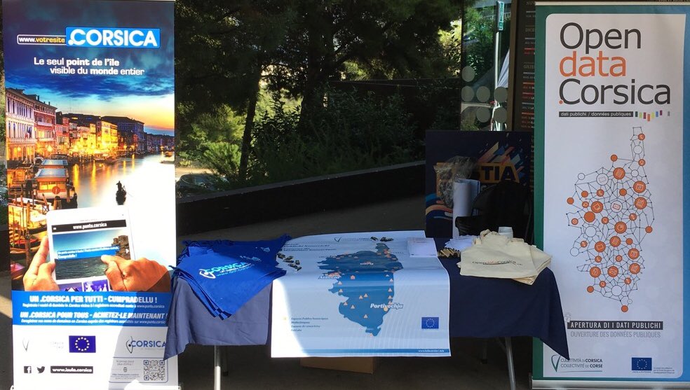 epn_corsica's tweet photo. Nous sommes en place jusqu’à 18h à #BVD2018 pour vous présenter nos projets @OpendataCorsica @PuntuCorsica et @epn_corsica ! @IsulaCorsica https://t.co/BZvv0qZTxK