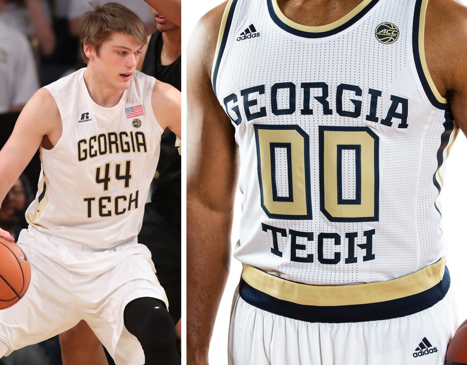 Georgia tech new adidas cheap uniforms