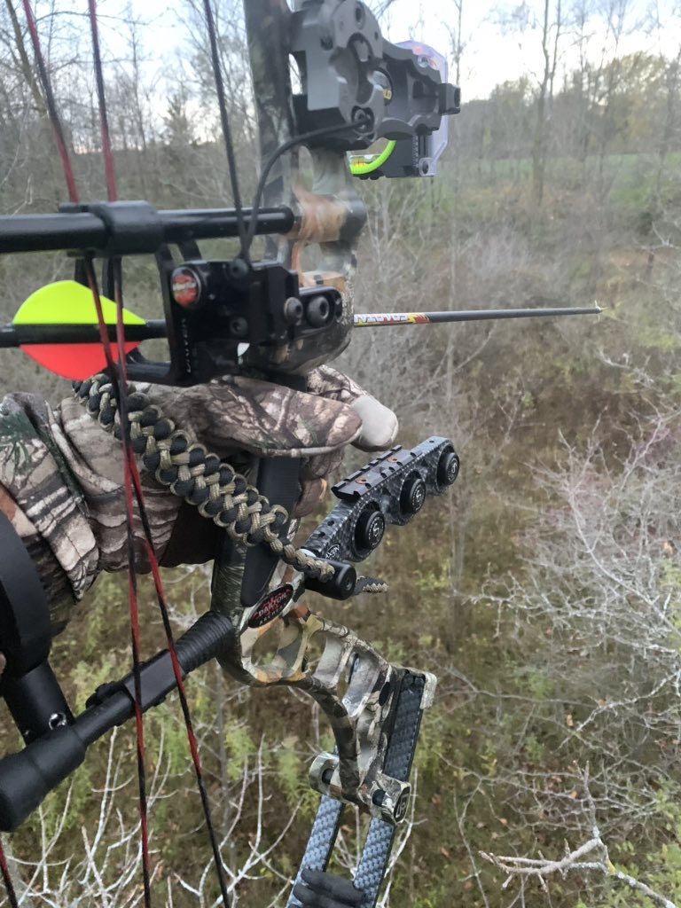 First sit of 2018!! 6 weeks after my hip scope. Feeling good and ready to chase some whitetails!! 🦌🏹