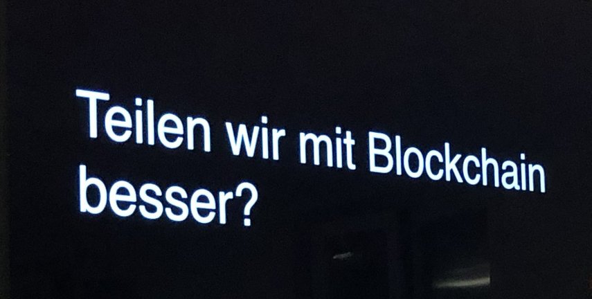 sharecon_ch's tweet image. «TEILEN WIR MIT BLOCKCHAIN BESSER?» ##accessEconomy ##Blockchain ##crowdlending ##fintech ##IoT ##shareconomy sharecon.ch/teilen-wir-mit…