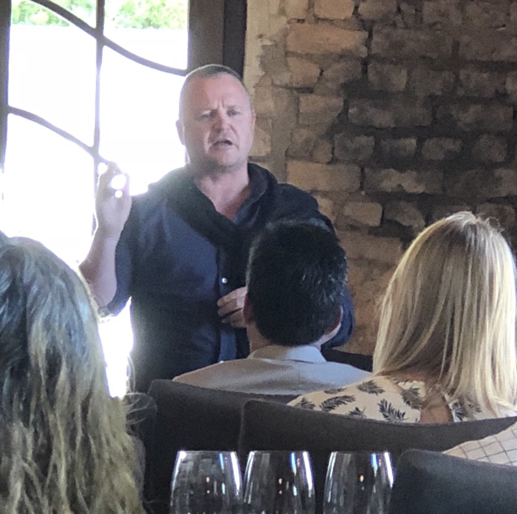 <a href="/KanonkopEstate/">Kanonkop Wine Estate</a> #winemaker @abriebeeslaar “we are lifting #Stellenbosch #CabernetSauvignon to the next level” <a href="/stellenboschcab/">Stellenbosch Cab</a> @LanzeracWines