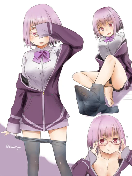 再び新条アカネちゃん。
この娘描くのなんか楽しい。 
