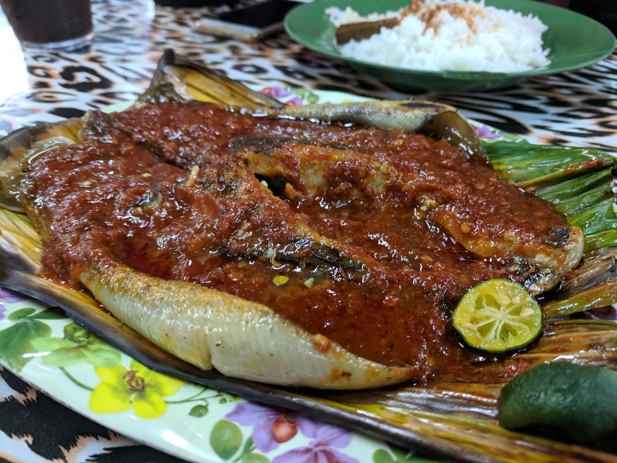 Resepi ikan pari bakar sambal