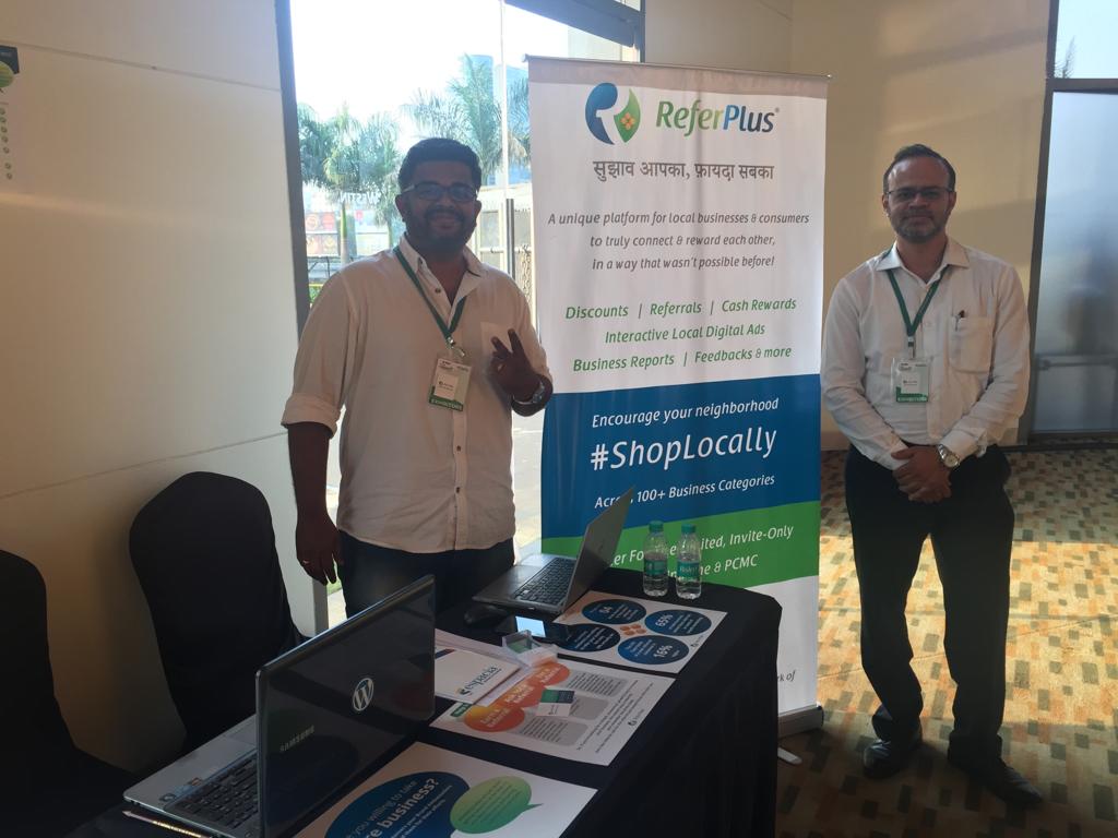 SEAPune's tweet photo. The wonderful folks from @referplus - a platform for local businesses and consumers to connect and reward each other!
At #PuneConnect2018
#SEAPPuneConnect #Pune https://t.co/bvGsLJvDJt