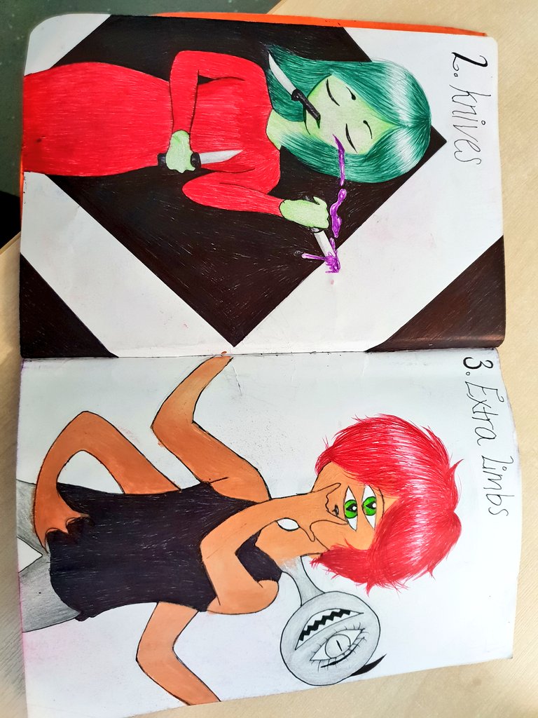 DWHSart's tweet photo. #Inktober #Inktober2018 #dormerswellshighschool https://t.co/JYQC3uCxZO