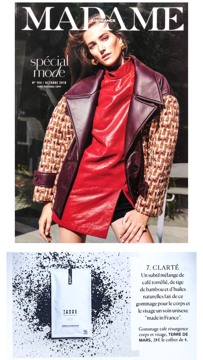 On parle de nous dans #airfrancemadame ! #terredemars