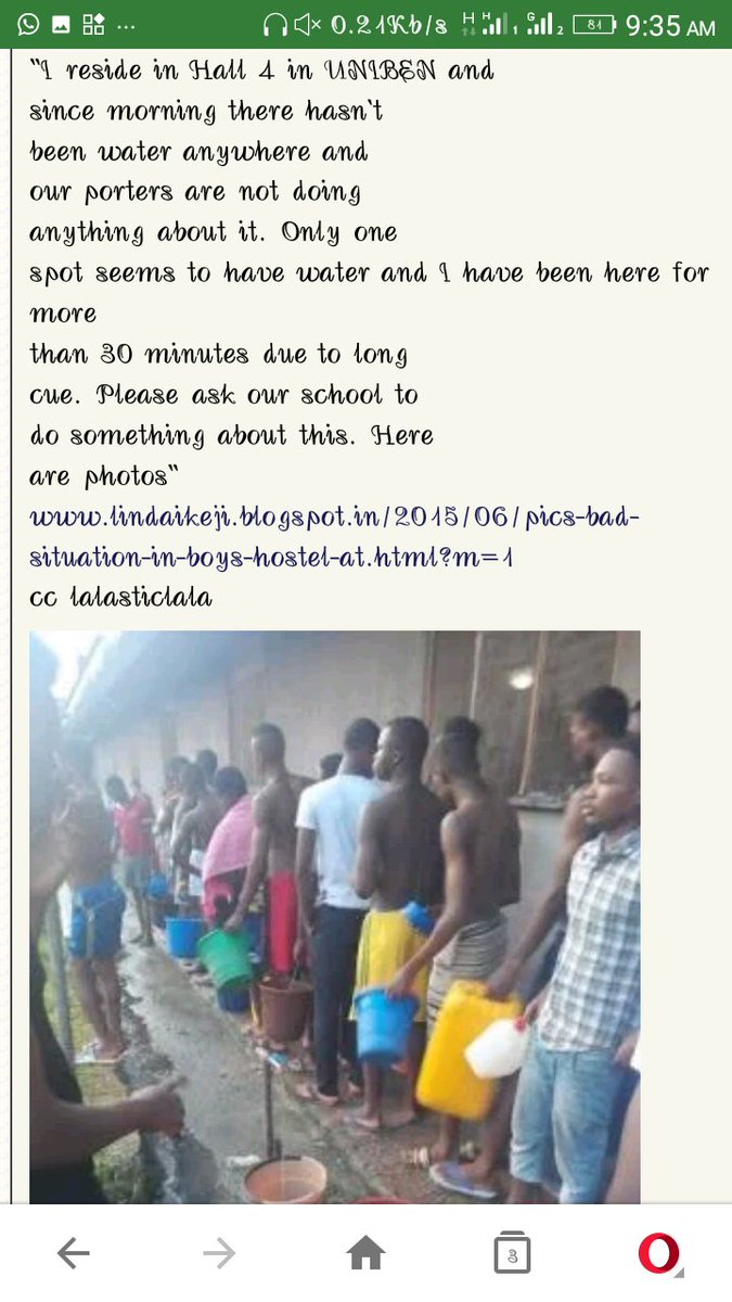 Element_stepz's tweet image. Uniben,  a school where u have to wake up as early as 5am in the morning just to get water,  is that a university or a secondary school boarding house? 
#fuprevsuniben