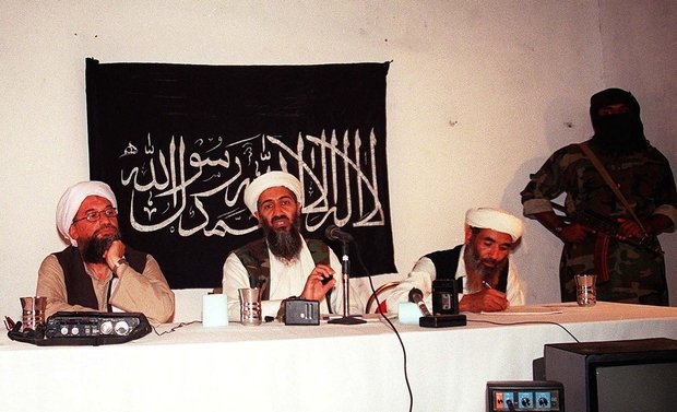 Osama bin Laden, pictured here second left, was profiled by Khashoggi (left) in 1987-95 for CIA when Brennan was the agency’s station chief in Riyadh. So why dont the media ask Brennan how  #JamalKhashoggi got his US Green card? Was it becauae Khashoggi was Brennan's asset?