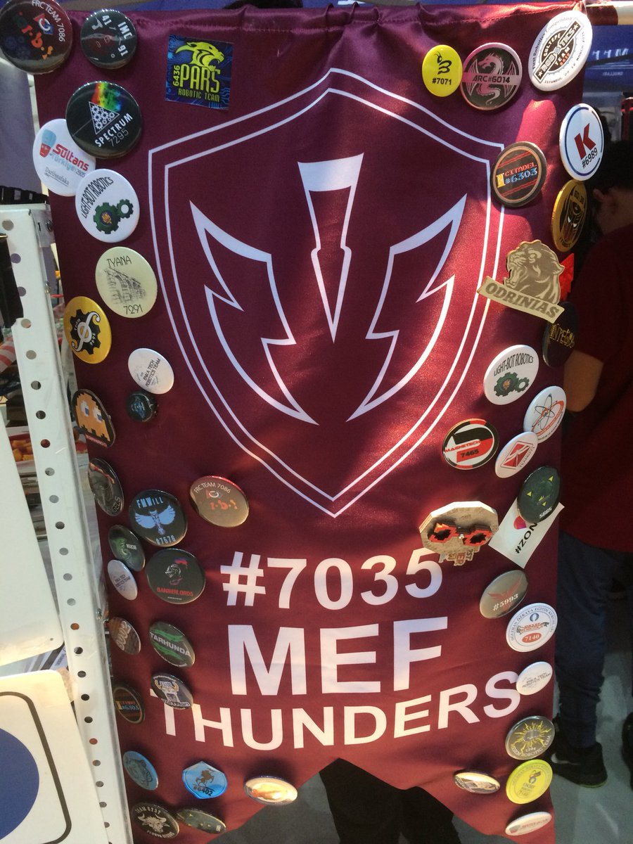 _ademboz's tweet photo. 2018 Turkish Robotics Off Season #MEFThunders #7035 Yine yeniden! https://t.co/10OMG3ZvHf