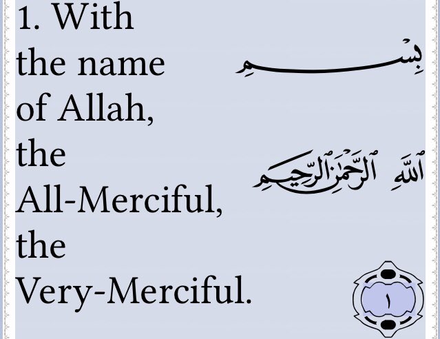 Digression to note that the word 'merciful' רחום / rachum in 4:2 is the same Semitic root as occurs 2x in the description of Allah which heads every Surah of the Qur'an. Each Surah calls Allah rachman & rachim. Of course biblical & qur'anic conceptions of God are quite different.