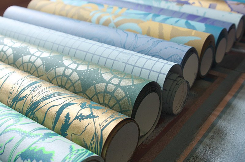 a2patterns's tweet image. New Pattern Poetry collection of wallpapers is now available! Hand printed with passion!