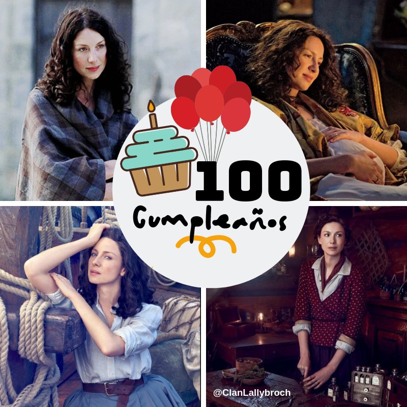 ¡Feliz 100 cumpleaños, Claire Fraser! 🍰
Nuestra protagonista cumple este año su #Sassenach100 y le vamos a regalar... ¡Un #lallypodcast!

¿Qué es lo que más os gusta de ella y cuál diríais que es su mejor momento? ¡A jugar! 😘 #outlander