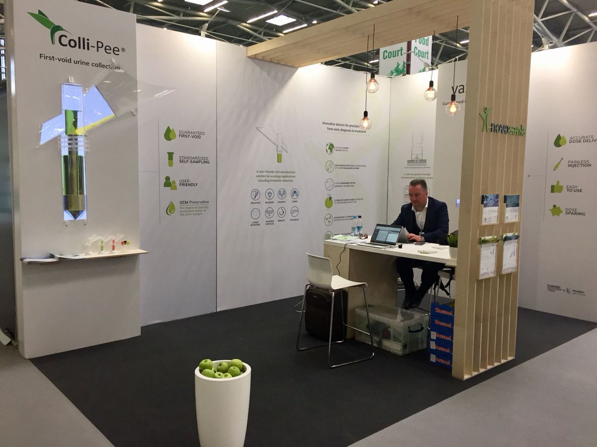 Day 2 at #esmo2018 in #munich with #novosanis, with support of #FlandersInvestmentandTrade #FIT. (@ Messe München International - @messemuenchenhr in München, Bayern) swarmapp.com/c/al9tJtU5d4s