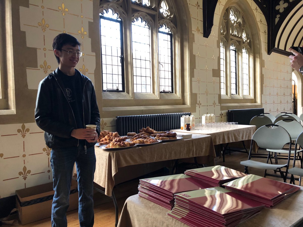 We’re ready to go with breakfast... #Mooting ⁦<a href="/camlawsoc/">Cambridge University Law Society</a>⁩