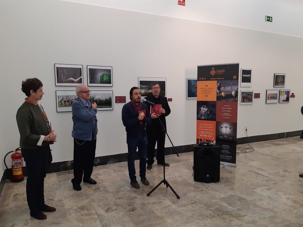CulturaAragon's tweet photo. El @MuseodeZaragoza   inaugura la exposición que muestra los trabajos del 94 Salón de Otoño de la Real Sociedad Fotográfica de Zaragoza. En el acto ha participado el DG @NachoEscuin
 
📸 #CulturaAragón #Fotografía #MuseosAragón https://t.co/vyJDD3BGIB
