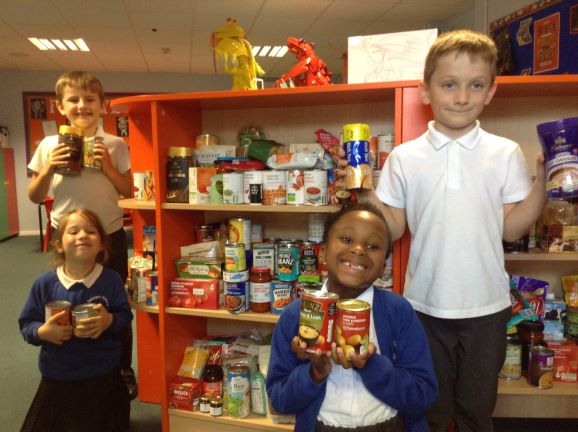 St George's harvest collection for Melksham Food Bank. Thank you to everyone for their generosity. 
#foodbank #Harvest2018 
melkshamfoodbank.org.uk