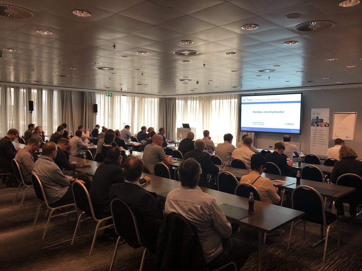 Thanks for the full house and the constructive discussion which followed my presentation.