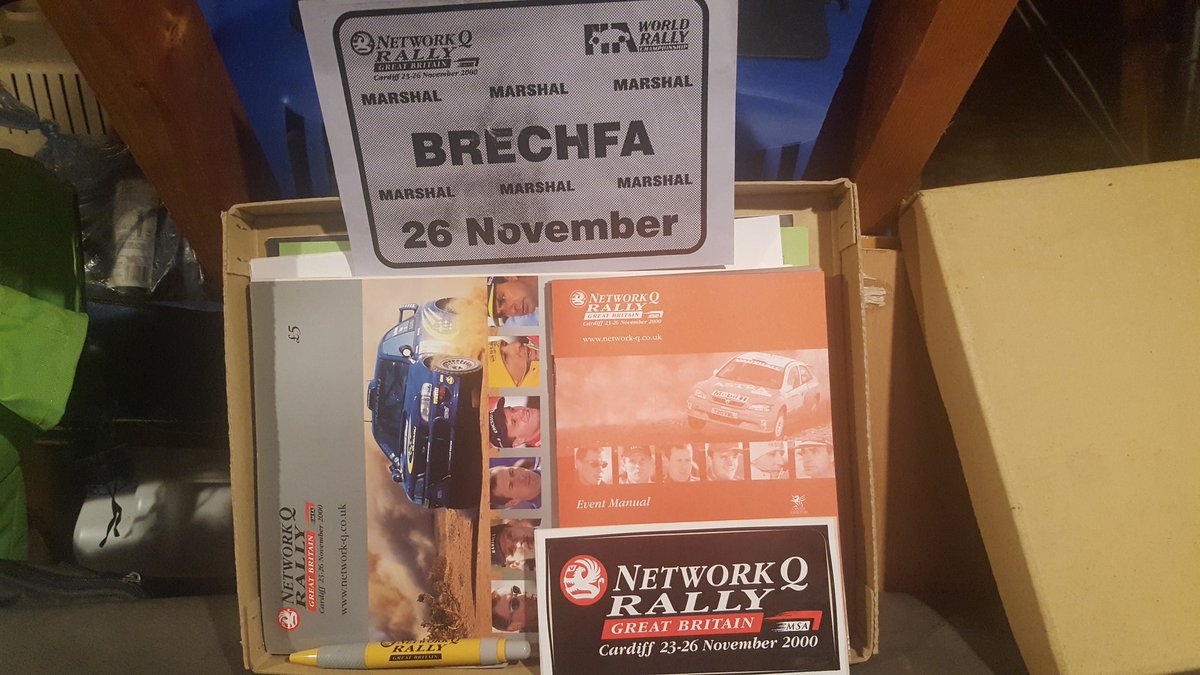 Vaz21214's tweet image. Hows this for a blast from rallying past Brechfa stage flying finish pack on Network Q in 2000 #networkq #brechfa