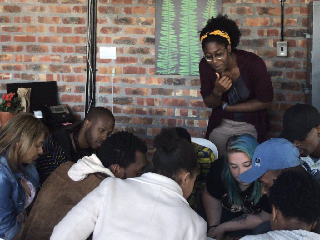 CodeSpaceZA's tweet image. We’re deep into our design thinking challenge 💭 Follow codespaceza on Instagram to see more of what’s going on at #CodeConvo!