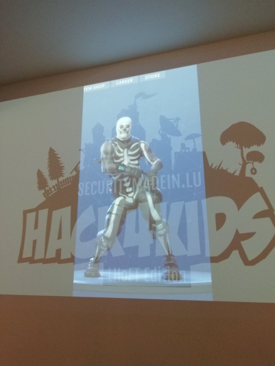 The_LHoFT's tweet photo. Getting ready for our #Hack4kids Fortnite edition with @Hack4Kids @secin_lu @LuxSecurityWeek promoting #Digital literacy &amp; appropriate online behavior. This is going to be fun 😎 #Luxsecurityweek https://t.co/e2TQ1WZigK
