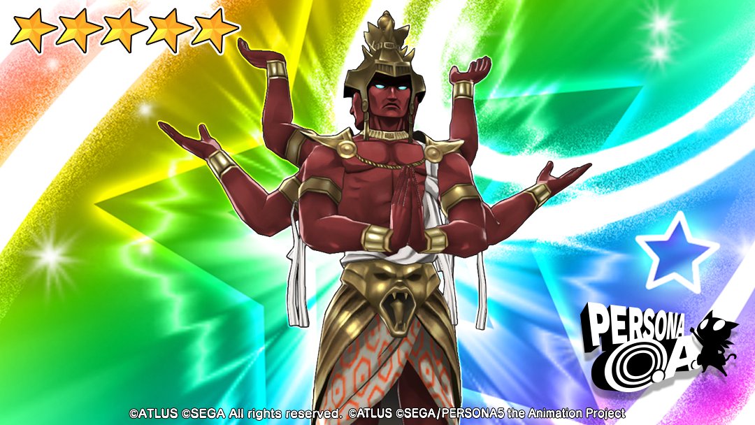 クニアキ En Twitter 激レアペルソナ アスラおう の召喚成功 完全無料アプリ ペルソナoa でダンジョンを攻略せよ T Co Ub6iymlqko P5a ペルソナoa