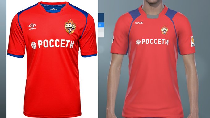 Kit配布 Cskaモスクワ ホームユニフォーム 零音のpro Edit Soccerブログ