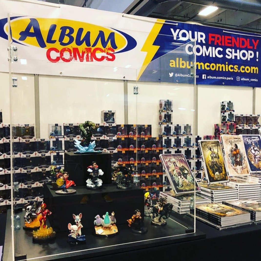 AlbumComics's tweet photo. On vous attend à @ParisManga ! Stand #134 ;)
Profitez de prix spéciaux sur une sélection de #Qfig !!!
Et venez chercher des bons promo à utiliser en magasin ou sur notre site 🎉
#ParisManga2018 #AlbumComicsParis #AlbumComics #Paris #AlbumComicsToyShop https://t.co/NzSa0NcFsH