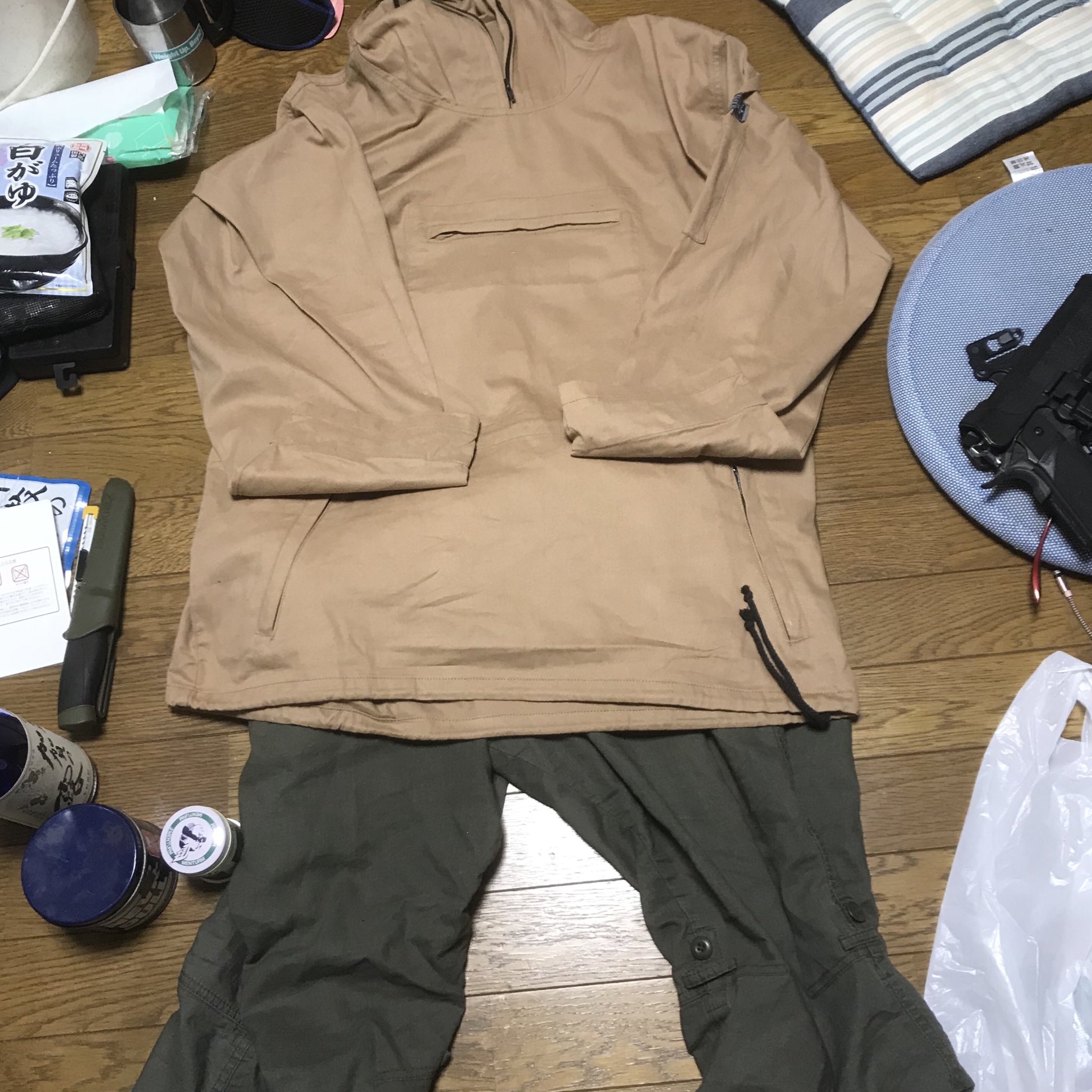Toka Mi Ar Twitter ワークマンで注文した 綿かぶりヤッケ00円弱を入手しました 焚き火用に買ったのですが サバゲでも使えそうです Toka Mi Ar Twitter ワークマンで注文した 綿かぶりヤッケ00円弱を入手しました 焚き火用に買ったのですが サバゲでも使えそうです