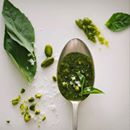 Fresh Pesto made in our kitchen for you enjoyment!