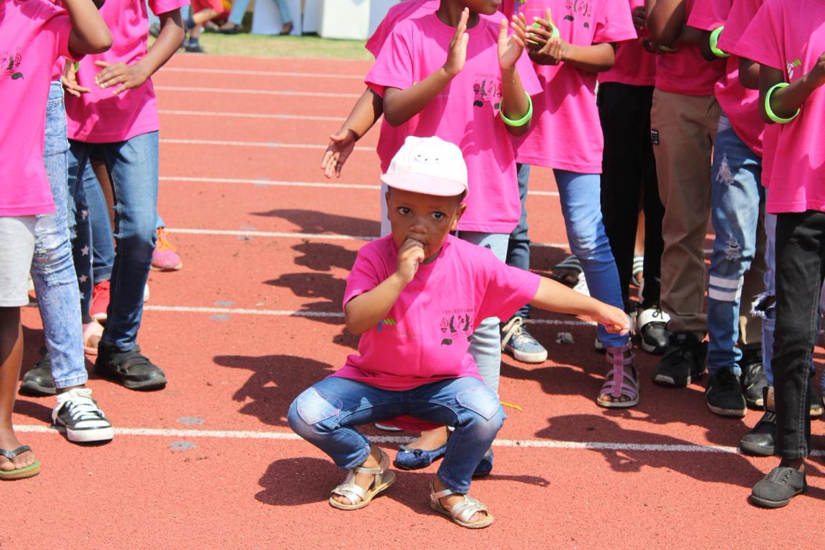 tsamthembi's tweet image. For the Kids! #ConquerGames2018