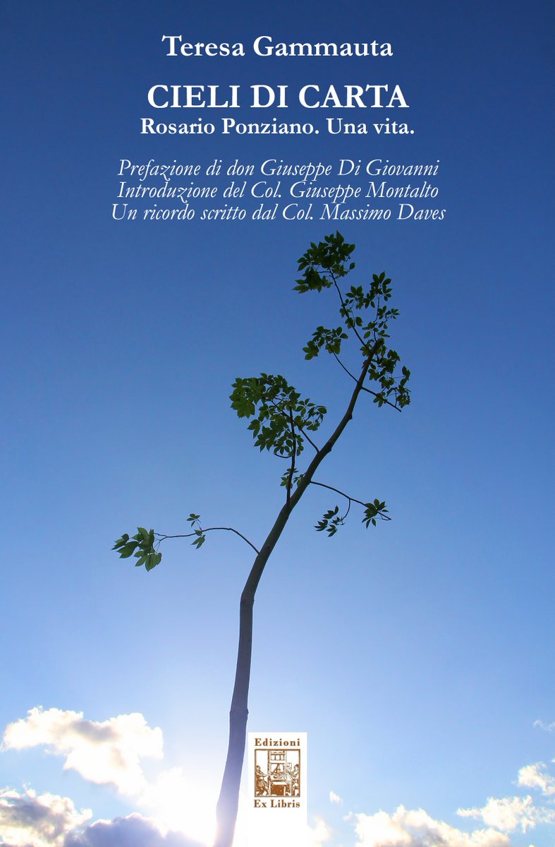 gcarlo74's tweet image. Cieli di Carta, di Teresa Gammauta, Edizioni Ex Libris. La vita di Rosario Ponziano, militare deceduto in Afghanistan il 15 ottobre del 2009.
#edizioniexlibris #referencepost #teresagammauta #carloguidotti #rosarioponziano #afghanistan