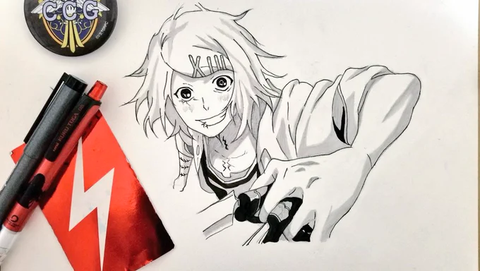 7ヶ月ぶりの……落描き♪

短時間ですが久しぶりに描いてみました…変わらずの低画力

誰にも覚えてもらえてないかも………
覚えてるよっ!
ってフォロワー様がお一人でもファボしてくださったら本当に嬉しいです(*/□\*)泣)

ふぁぼRTよかったら♪ペコッ

#東京喰種 
#東京喰種re 
#模写
#落書き 