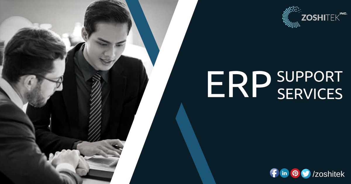 zoshitek's tweet image. Zoshitek ERP Services Experts handles all these matters efficiently, without making way for the clients to become demoralized.

More detail of our Services @ bit.ly/2M86Y6X 

#ERPSupportServices #ERPAsService #EnterpriseResourcePlanningSoftware