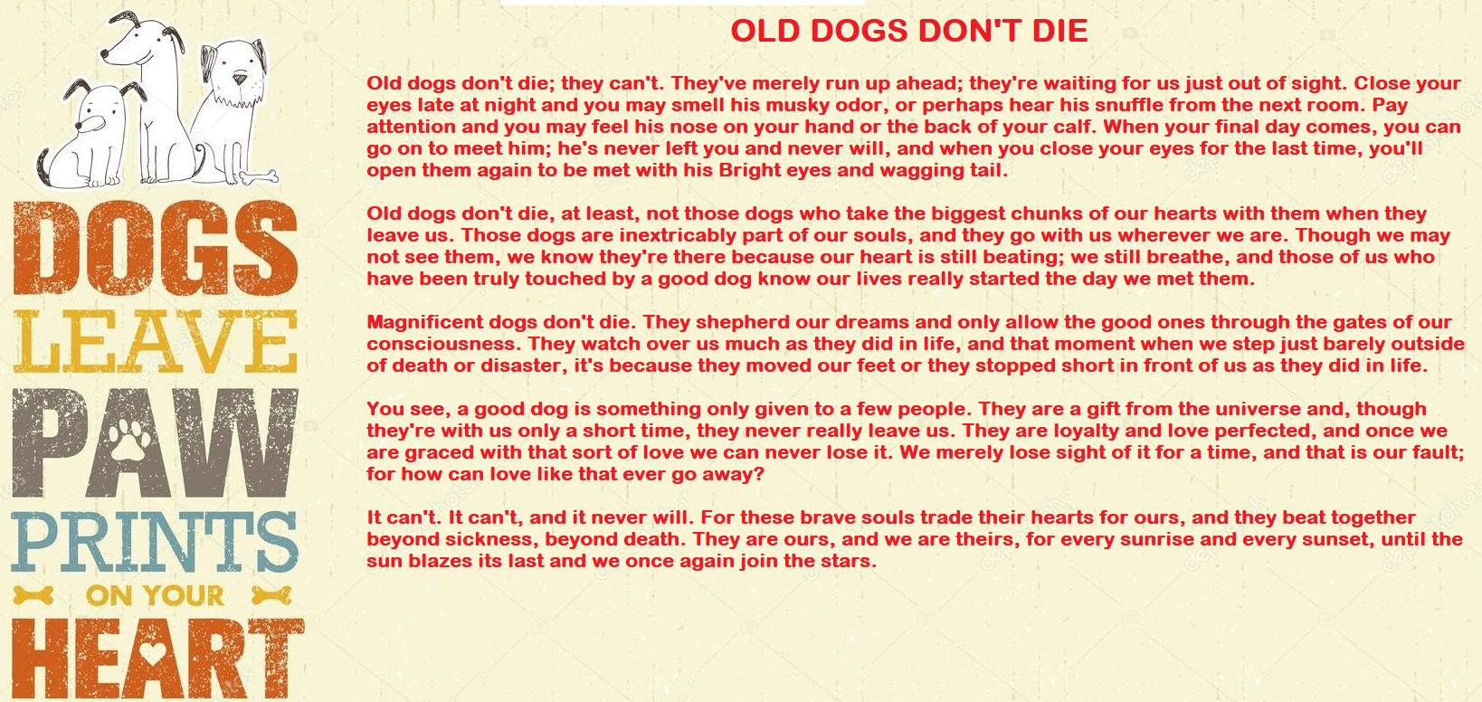 Dogs Leave Paw Prints Watch Dogs Leave Paw Prints Watch