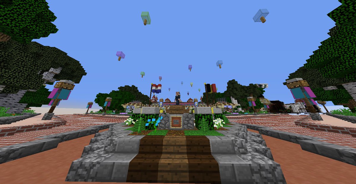 MiniJdc's tweet image. Helloween in @DroomCraft, (let op spoilers!!) droomcraft heeft weer iets moois neer gezet ondanks de weinige crew, ze mogen er trots op zijn 🤡🎃🎃 (meer foto's volgen!)