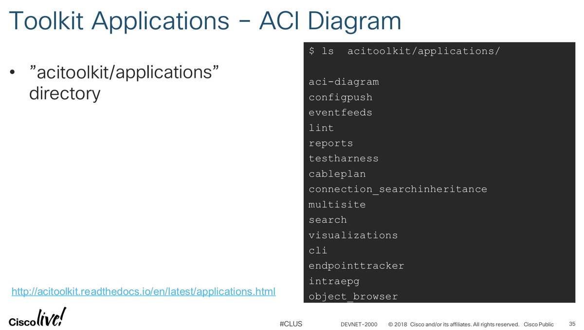 Cisco ACI Programmability - Togetter [トゥギャッター]